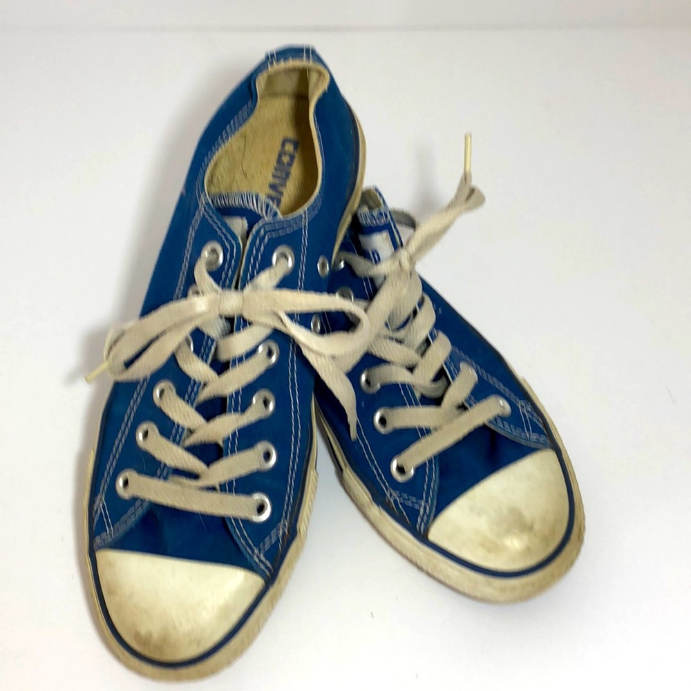 Blue Converse All Star sz 6M 8W - Picture 1 of 4